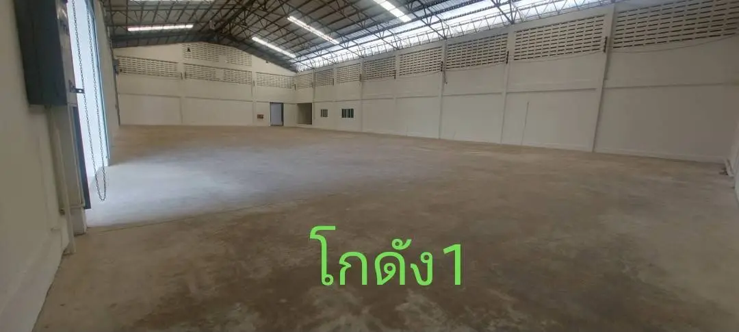 ให้เช่าโกดัง 5 หลัง ติดถนนใหญ่ ย่านเสรีไทย เพดานสูง 12 เมตร - ภาพที่ 2 จาก 12