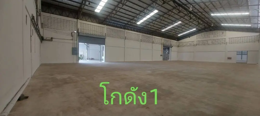ให้เช่าโกดัง 5 หลัง ติดถนนใหญ่ ย่านเสรีไทย เพดานสูง 12 เมตร - ภาพที่ 4 จาก 12