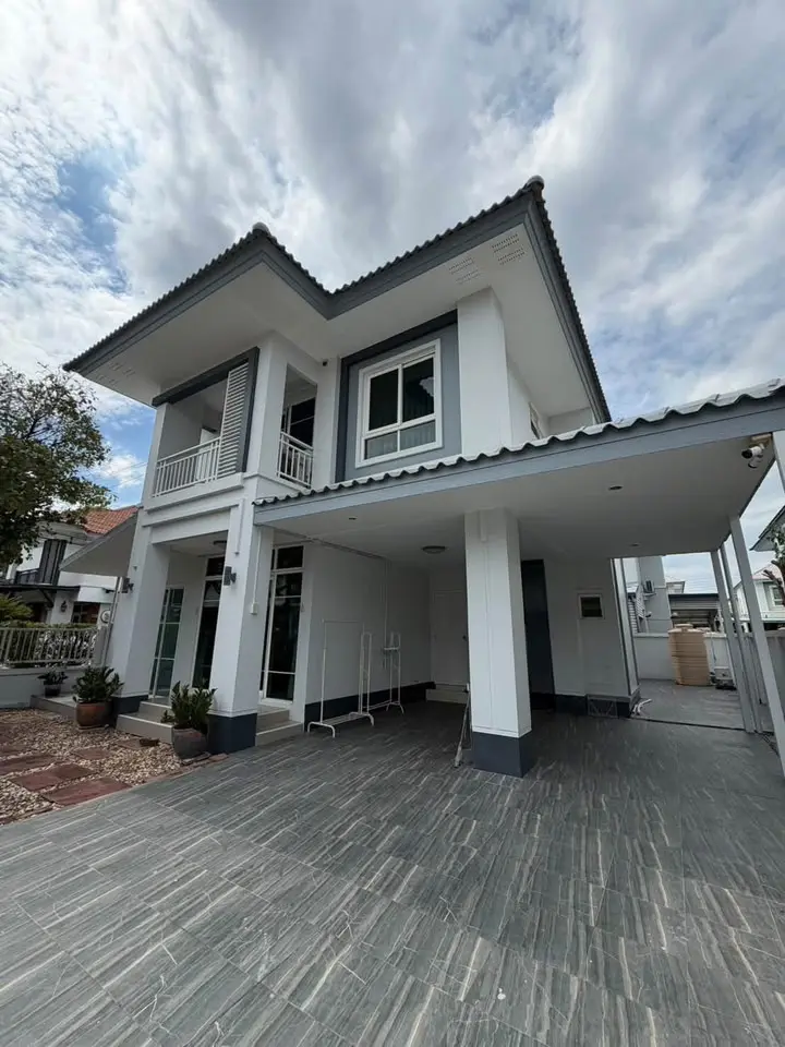 ให้เช่าบ้านเดี่ยว หมู่บ้านเสนาวิลล์ คู้บอน ซอย 27 บางเขน 30,000 บาท/เดือน - ภาพที่ 1 จาก 12