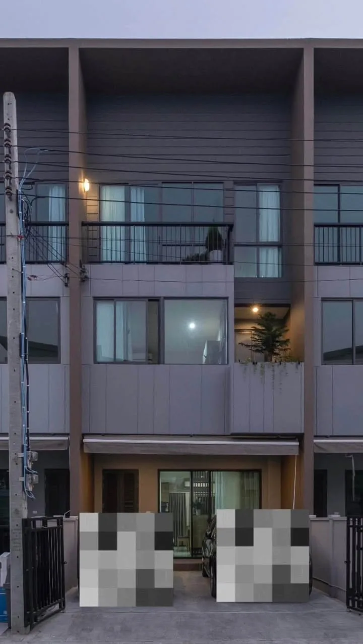 ให้เช่าทาวน์โฮม บ้านกลางเมือง พระราม 9 – กรุงเทพกรีฑา เฟอร์นิเจอร์ครบ - ภาพที่ 1 จาก 12