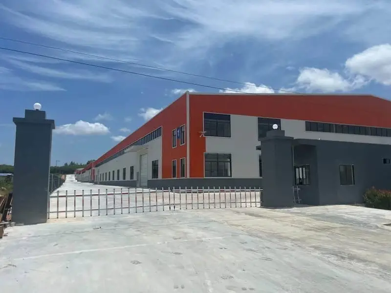 New Factory and Warehouse for Rent, 3,600-5,300 sqm, Nikhom Phatthana Soi 13, Rayong