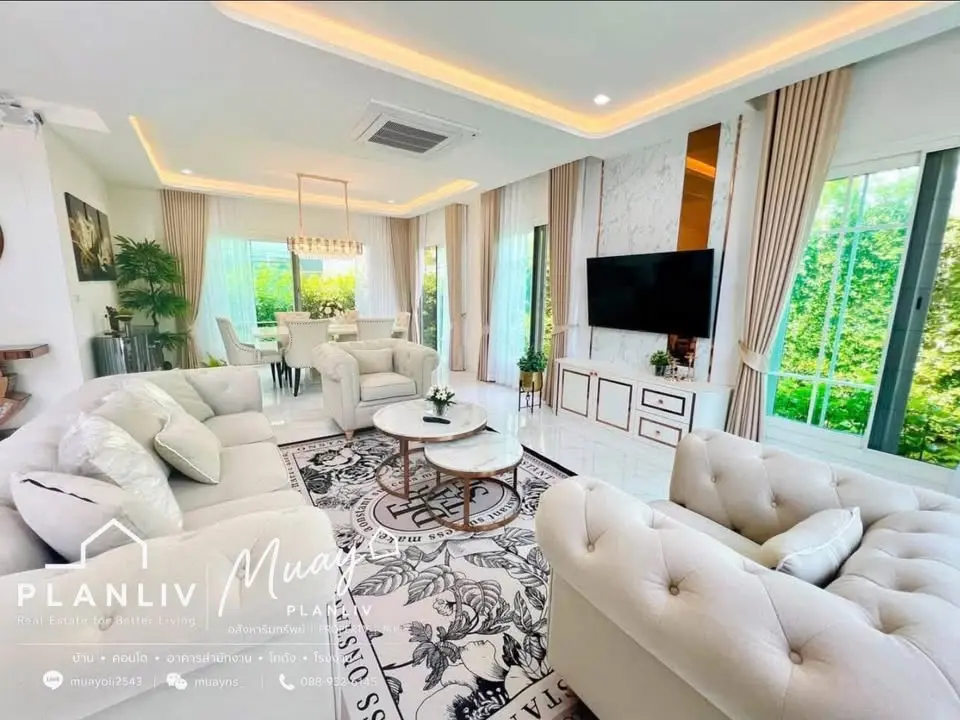 Corner Detached House for Sale or Rent at Grandio Bangna Km.5 - image 3 of 12