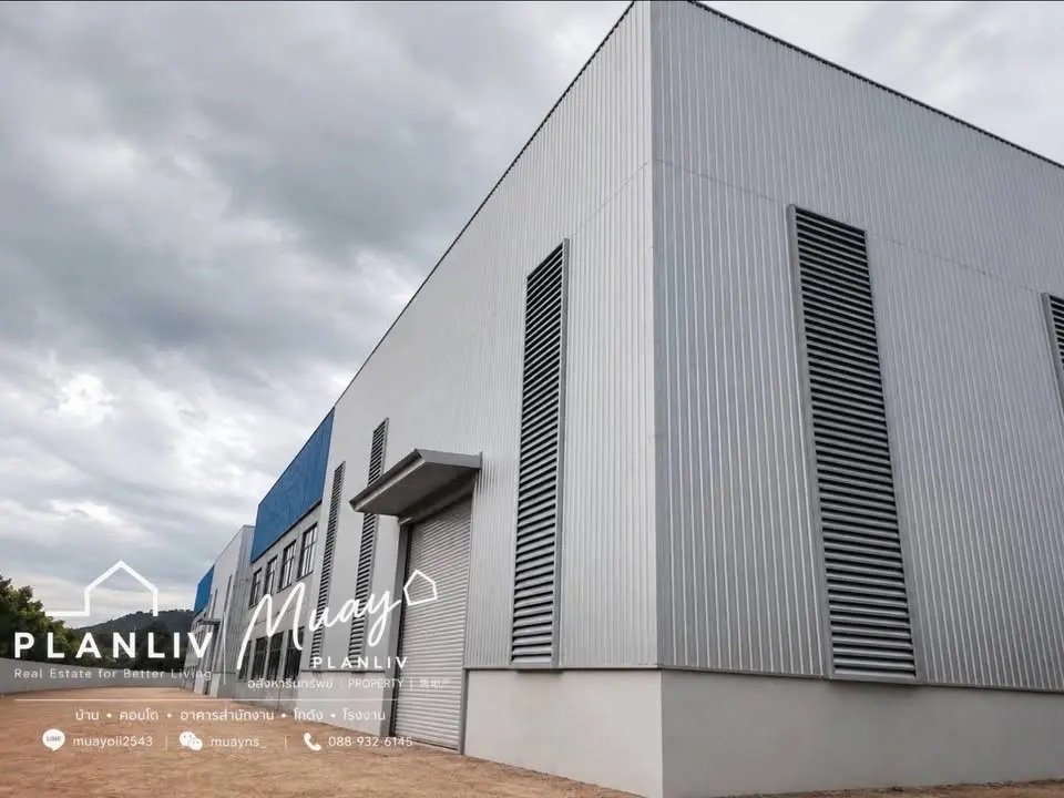 Two Factories for Rent, 7,800 sqm Each, Ban Bueng, Chonburi - image 1 of 4