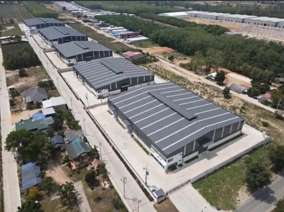 ขาย-ให้เช่าโรงงาน 2 ขนาด 3,000 และ 5,742 ตร.ม. นิคมพัฒนา ระยอง - ภาพที่ 1 จาก 8