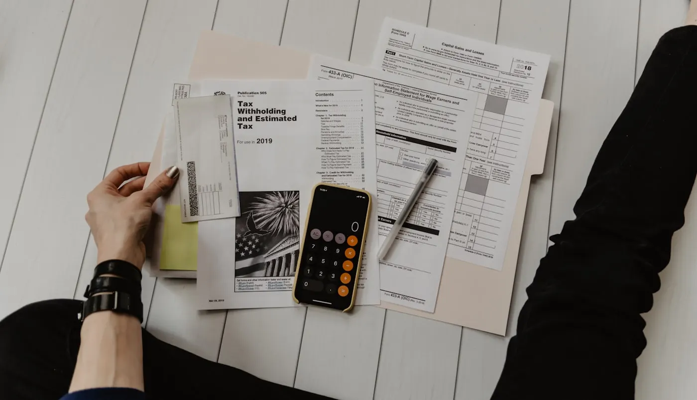 property owner reviewing annual land tax notice