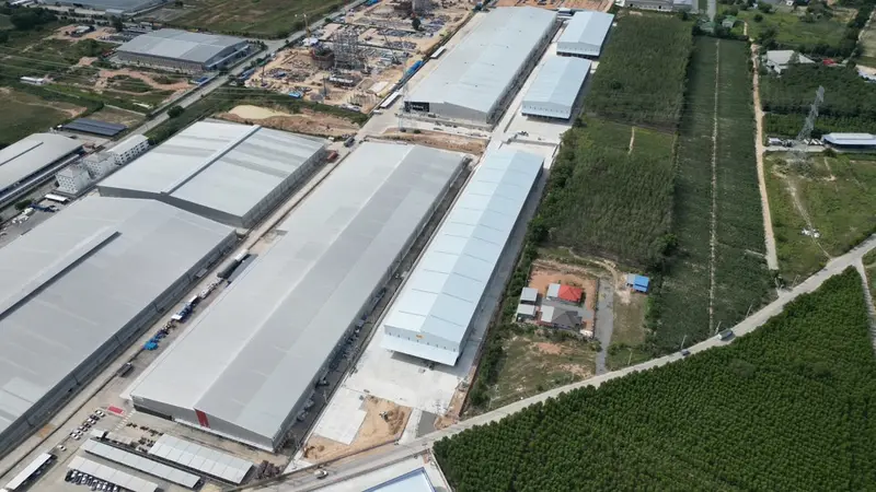 Warehouse Building F for Rent, 4,500 sqm, Pluak Daeng Rayong